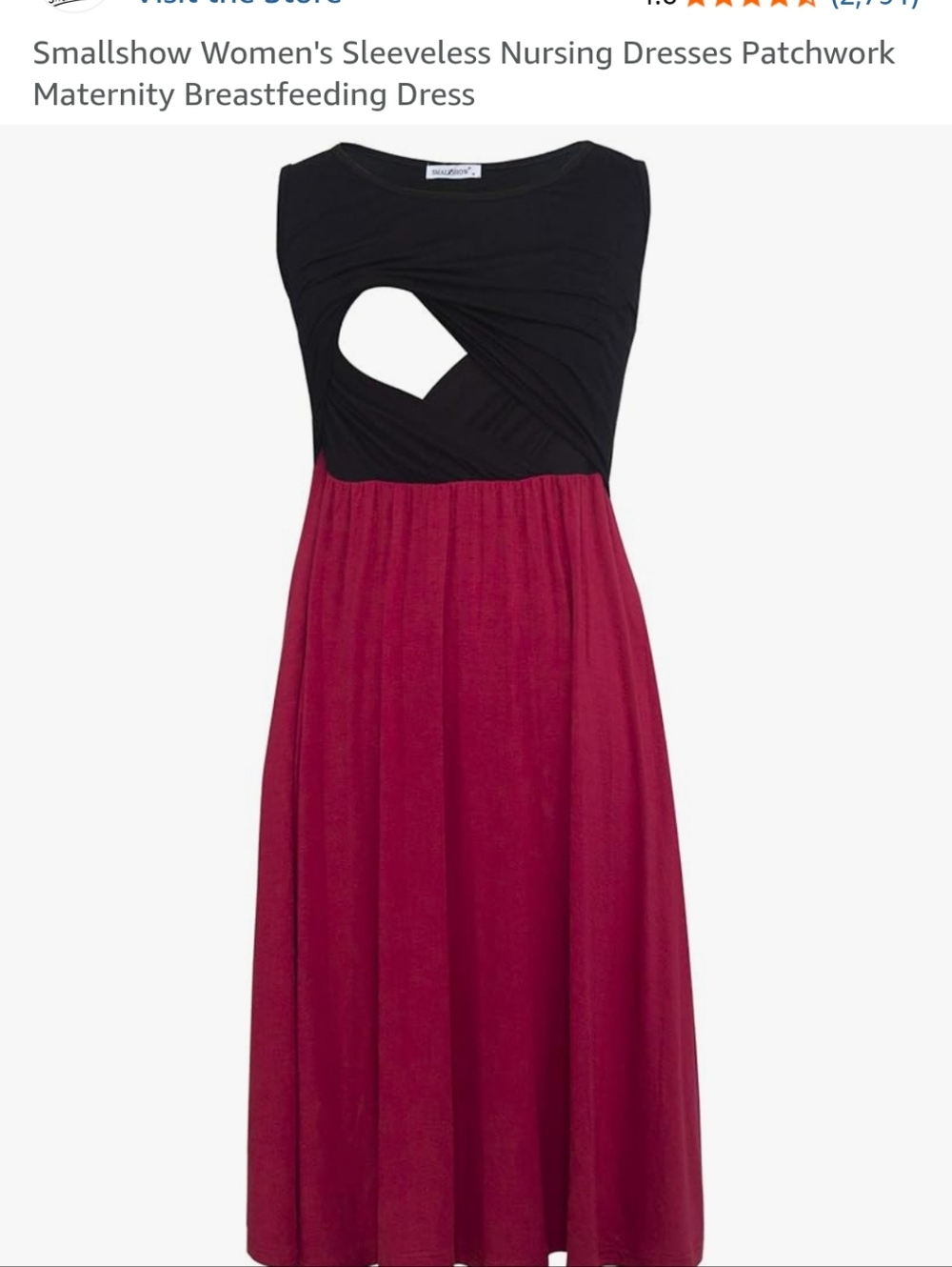 Nwot Nursing Dress